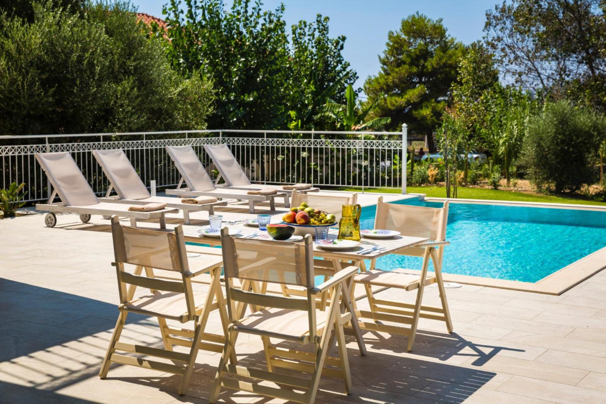 Afrodite Luxury Villa 스보로나타 외부 사진